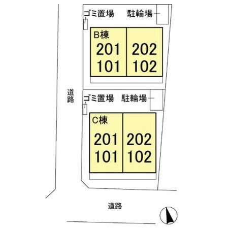 サンク モンタニア B棟の物件内観写真